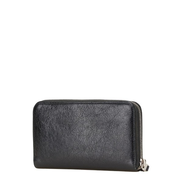 Balenciaga Wallet Leather Long Black - Picture 1 of 8